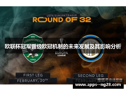 欧联杯冠军晋级欧冠机制的未来发展及其影响分析