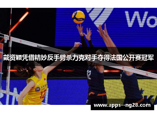 戴资颖凭借精妙反手劈杀力克对手夺得法国公开赛冠军